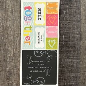 💞 New Family Scrapbook Craft Stickers
